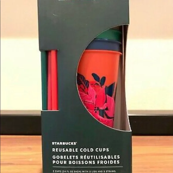 Starbucks | Holiday | Starbucks 22 Reusable Holiday Cup 24 Oz | Poshmark
